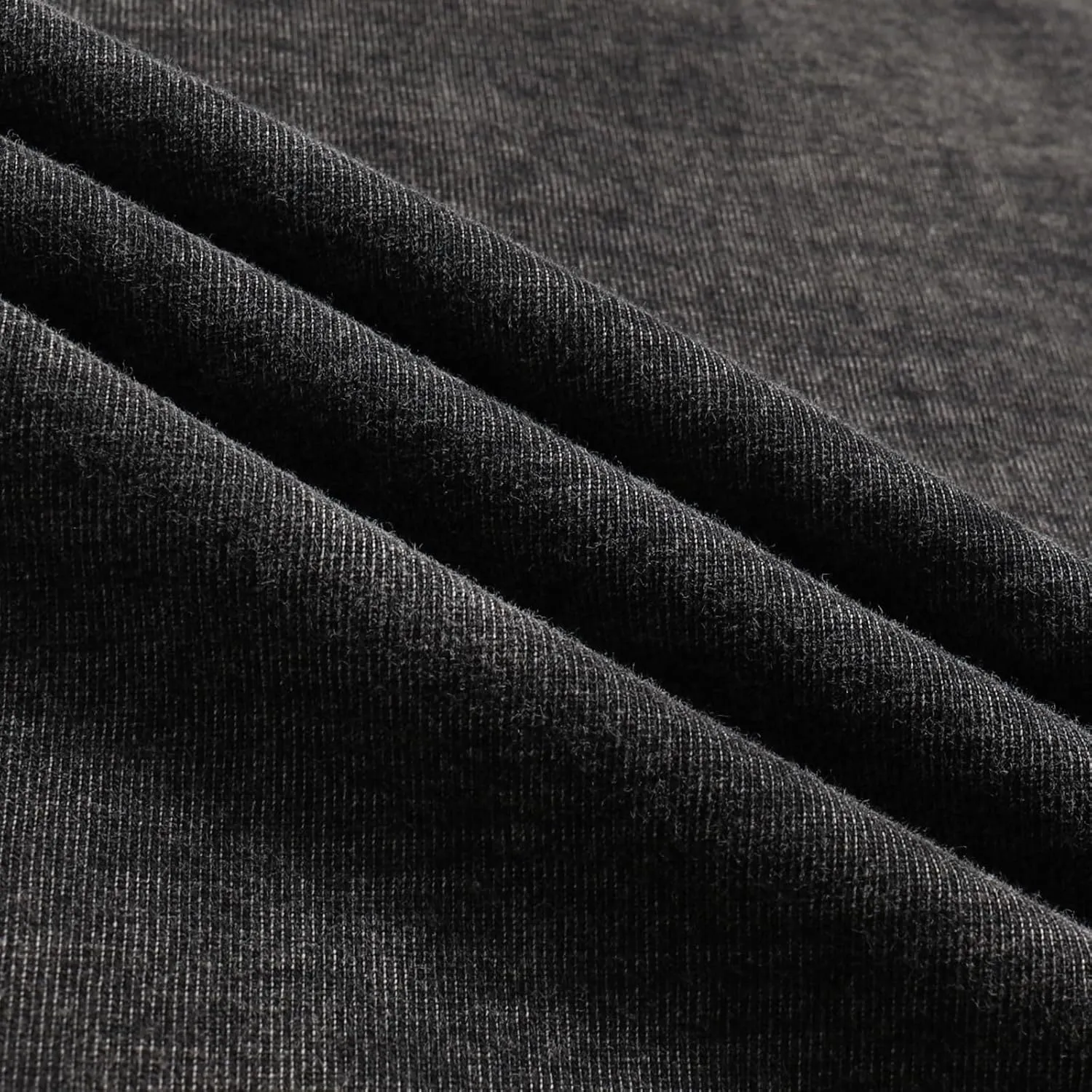 Men's Heavyweight Cotton T-Shirt 300GSM Thick Fabric, Classic Crew Neck Short Sleeve Casual Tee for Men