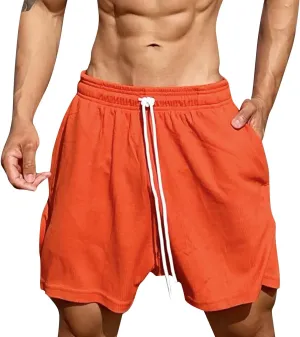 Mens Jogger Shorts Plus Size Combat Tactical Elastic Drawstring Lightweight Baggy Pants Military Gym Workout Casual Bermuda