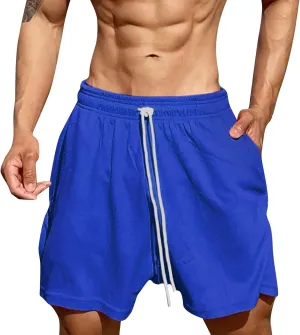 Mens Jogger Shorts Plus Size Combat Tactical Elastic Drawstring Lightweight Baggy Pants Military Gym Workout Casual Bermuda