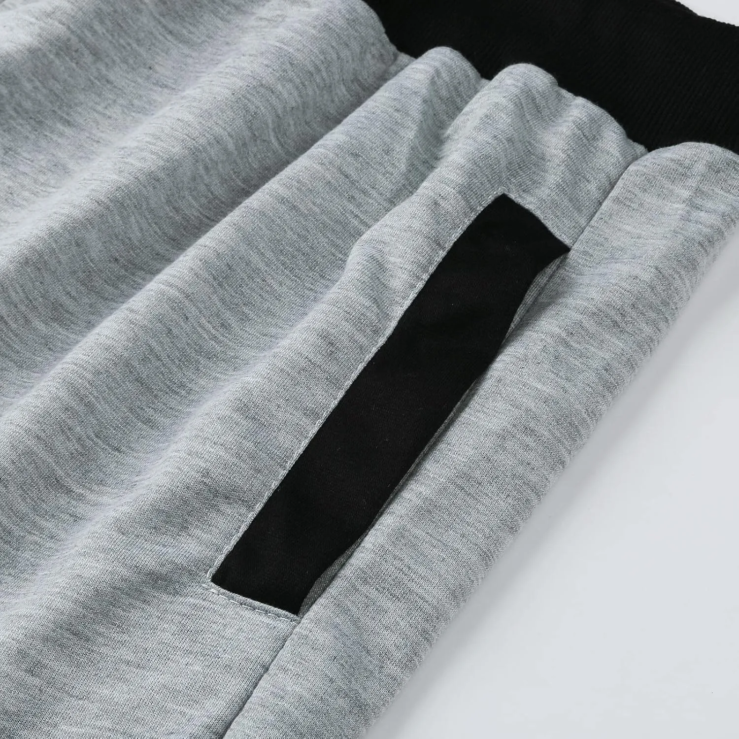 Mens Mid Waist Elastic Drawstring Solid Jogger Tapered Pants with Pockets Casual Long Pant Lightweight Soft Pajamas Trousers