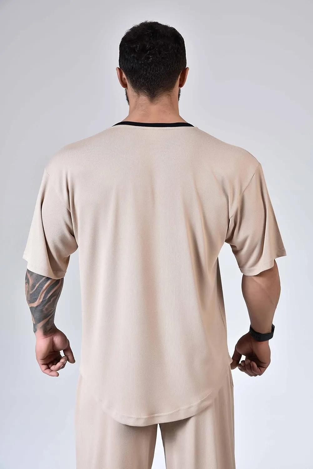Men's Oversize T-Shirt, Flowy Flexible Active Top