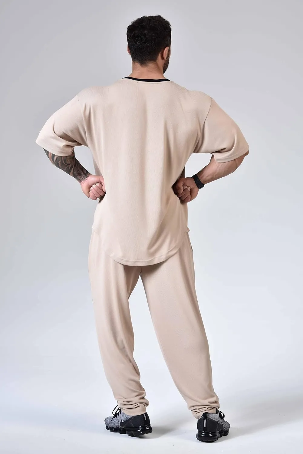 Men's Oversize T-Shirt, Flowy Flexible Active Top