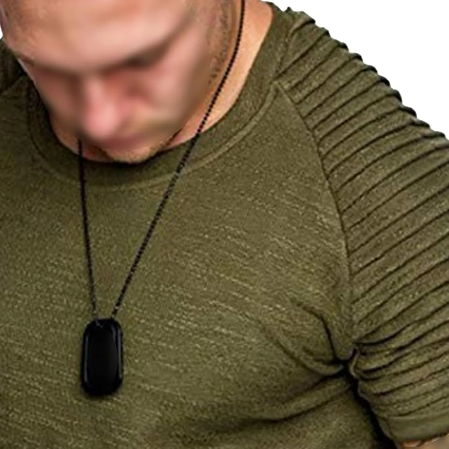 Men's Stylish Slim Fit Workout T-Shirts Stretch Crew Neck Classic Tops Longline Casual Athletic Tees