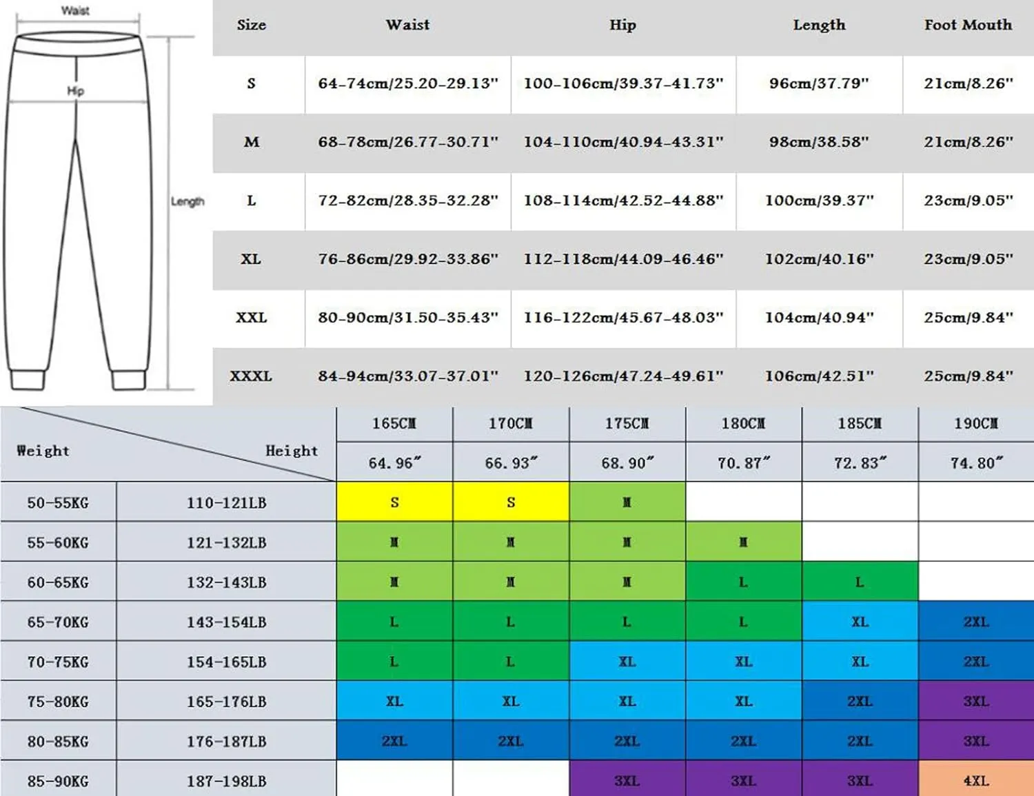 Mens Sweatpants Joggers Tapered Slim Fit Drawstring Casual Athletic Pants Traning Running Workout Track Trousers