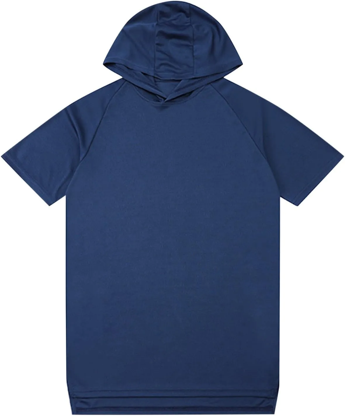 Men's T-Shirts Short Sleeve Fashion Hooded Comfortable Tees Quick Dry Summer Basic Designed Soft Outfits