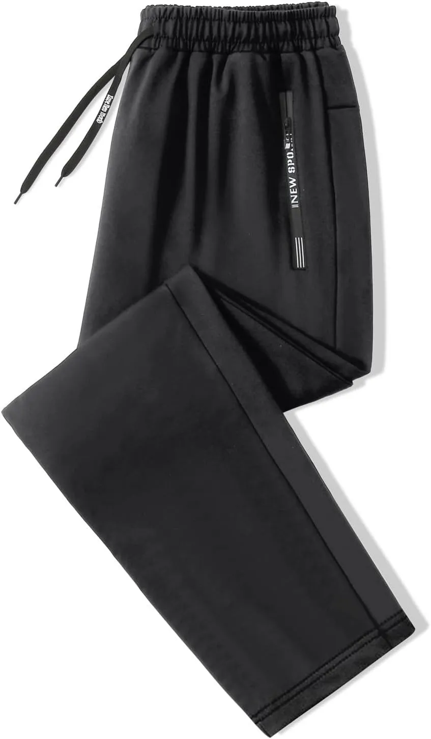 Mens Tracksuit Pant Casual Classic Joggers Workout Sweatpant Pockets Elasticated Waistband Cargo Pant