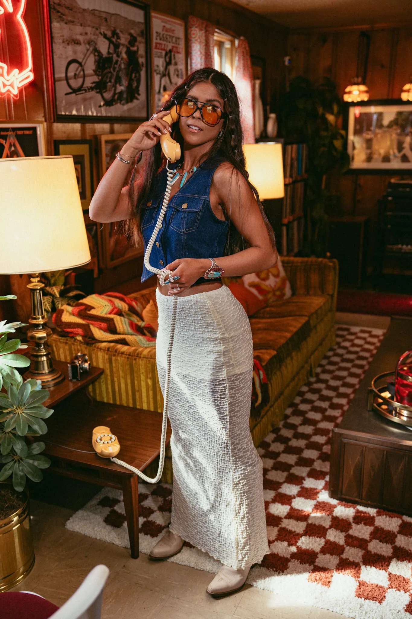 Miss Claire Denim Vest