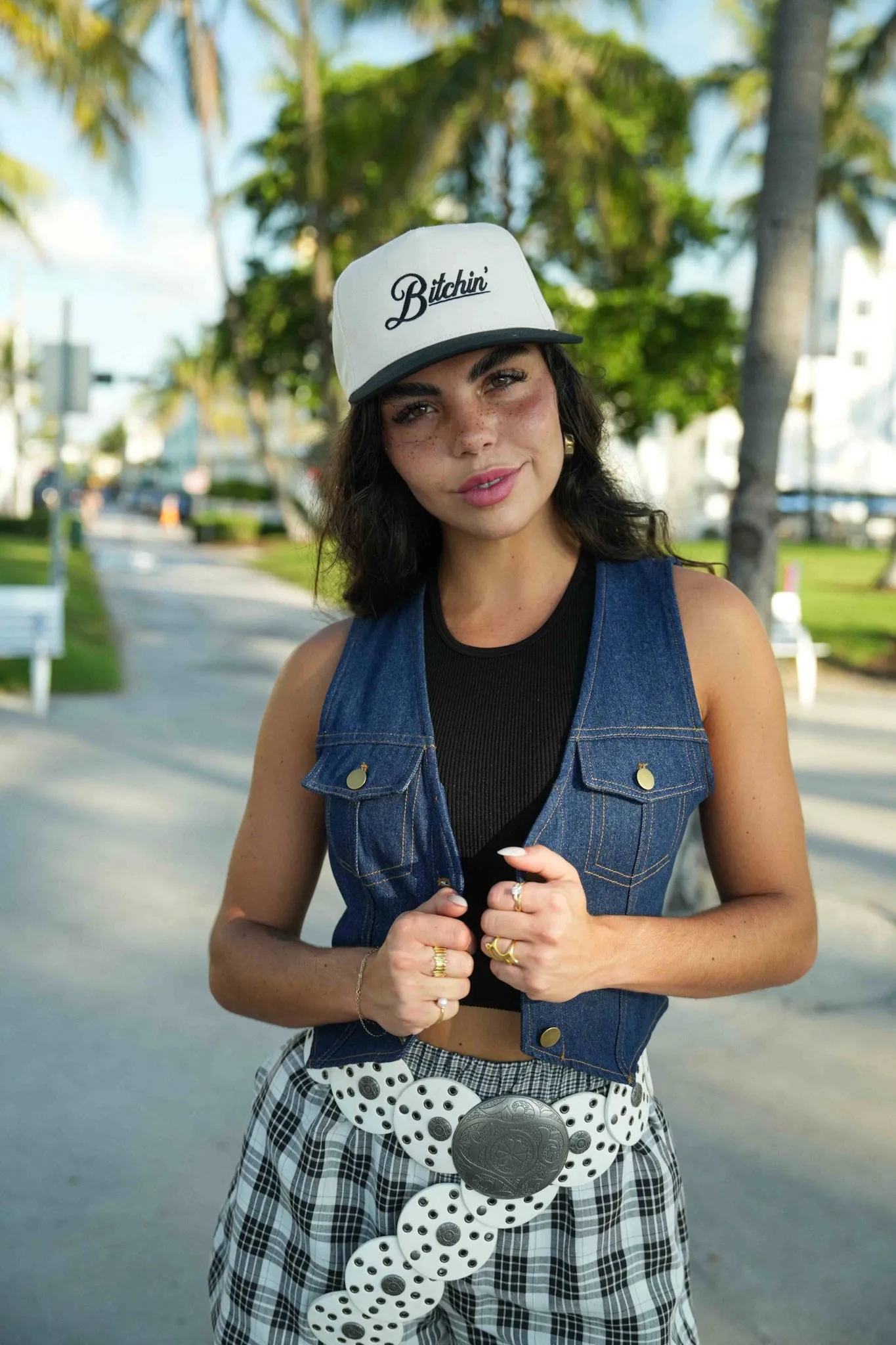 Miss Claire Denim Vest