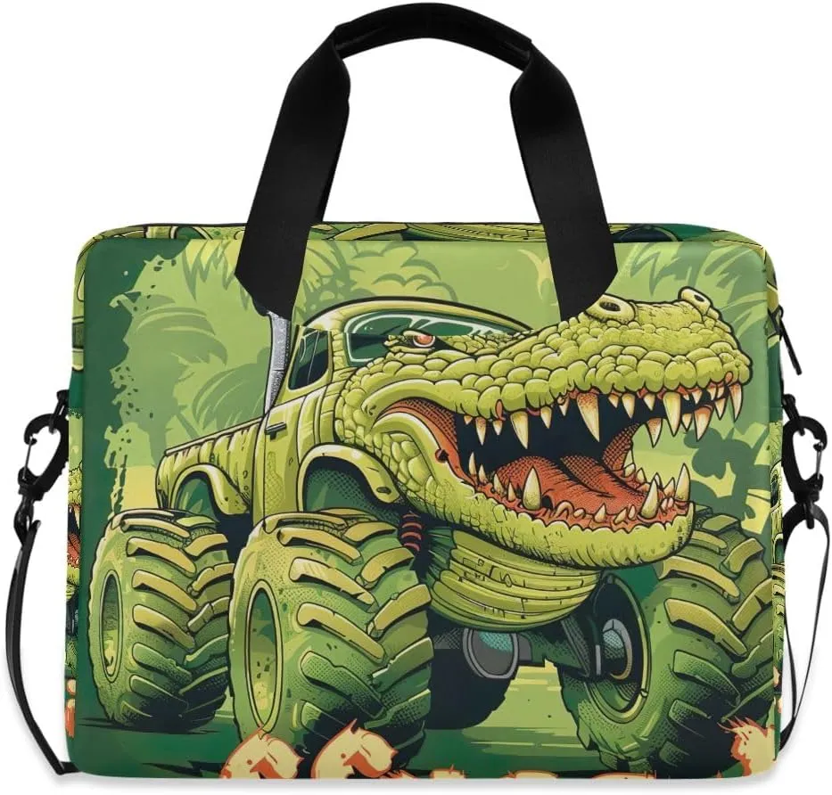 Moon and Women on Dark Laptop Shoulder Bag 15.6 Inch Laptop Tablet Sleek Messenger Bag Business Casual