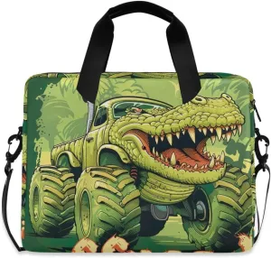 Moon and Women on Dark Laptop Shoulder Bag 15.6 Inch Laptop Tablet Sleek Messenger Bag Business Casual