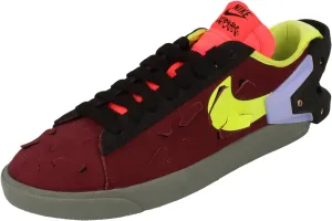 Nike Blazer Low/Acronym Mens Trainers DN2067 Sneakers Shoes (UK 8.5 US 9.5 EU 43, Night Maroon Lemon Venom Black 600)