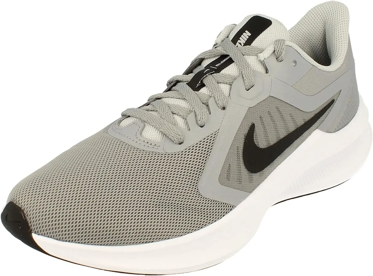 Nike Downshifter 10 Mens Running Trainers CI9981 Sneakers Shoes (UK 7 US 8 EU 41, Particle Grey Black Fog 003)