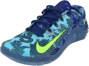 Nike Metcon 6 AMP Mens Running Trainers CZ0602 Sneakers Shoes (UK 7.5 US 8.5 EU 42, deep Royal Blue Electric Green 434)