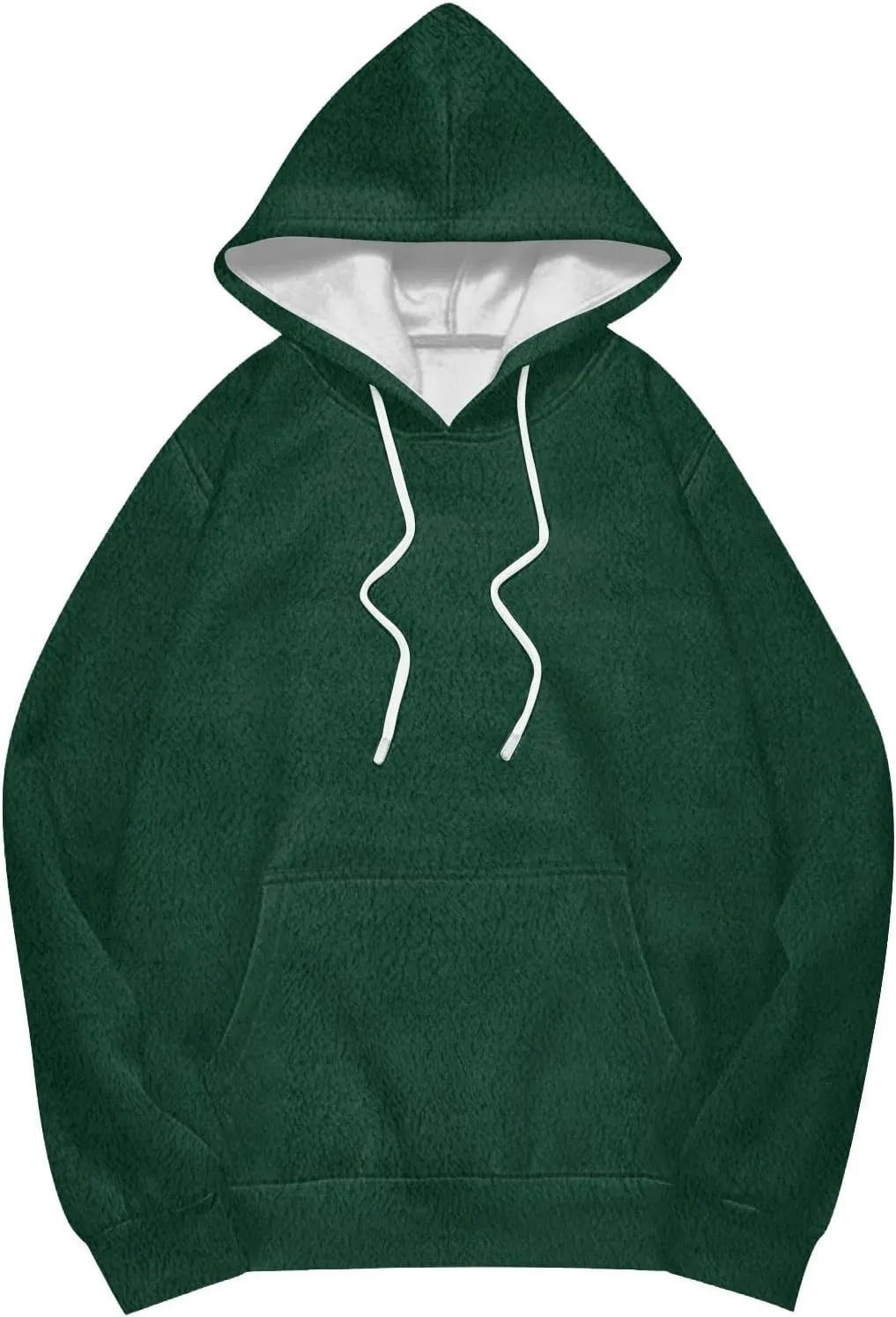 Oversized Hoodies For Women Trendy Flannel Winter Soft Sweatshirt With Pockets Tops Drawstring Fall Clothes