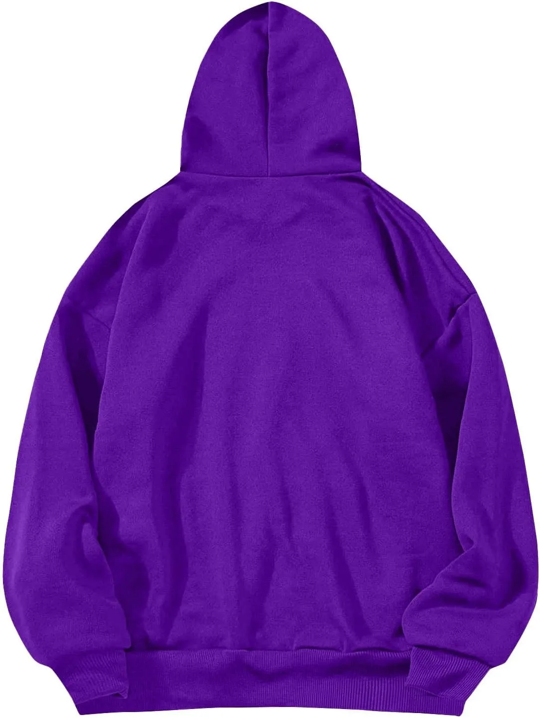 Oversized Hoodies For Women Trendy Long Sleeve Fall Sweatshirt Drawstring Drop Shoulder Tops With Pocket Fashion 2024