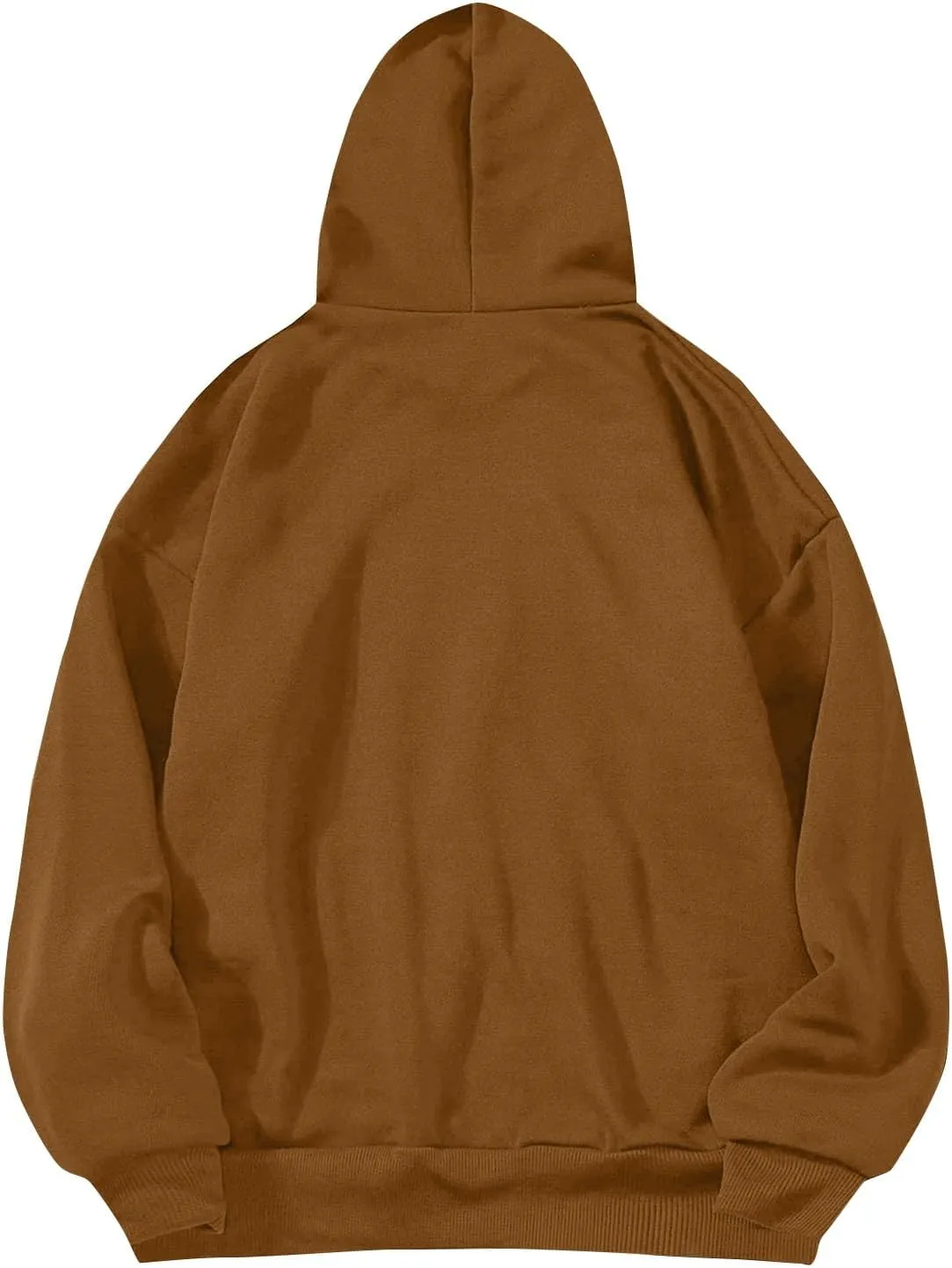Oversized Hoodies For Women Trendy Long Sleeve Fall Sweatshirt Drawstring Drop Shoulder Tops With Pocket Fashion 2024
