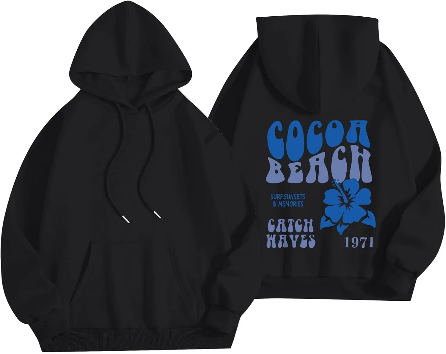 Oversized Sweatshirt For Women,Womens Trendy Letter Print Hoodies Casual Long Sleeve Hoodies With Pockets