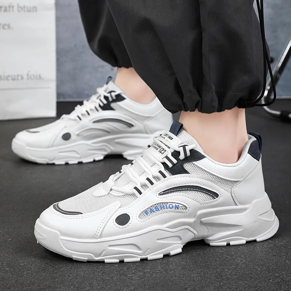 Padgene Men's Sport Running Shoes Runner Trail Sneakers Fashion Athletic Sport Gym Tennis Walking Shoes Mens Casual Workout Footwear Trainers