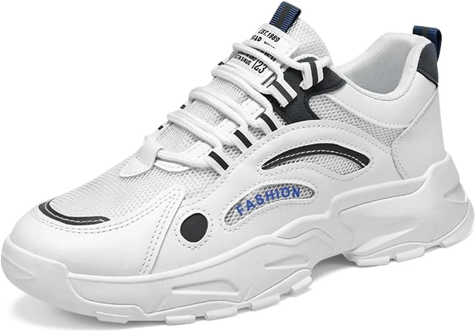 Padgene Men's Sport Running Shoes Runner Trail Sneakers Fashion Athletic Sport Gym Tennis Walking Shoes Mens Casual Workout Footwear Trainers