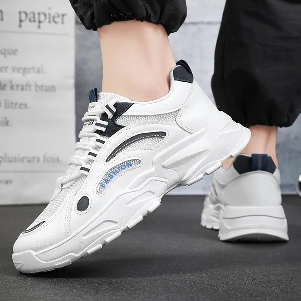 Padgene Men's Sport Running Shoes Runner Trail Sneakers Fashion Athletic Sport Gym Tennis Walking Shoes Mens Casual Workout Footwear Trainers
