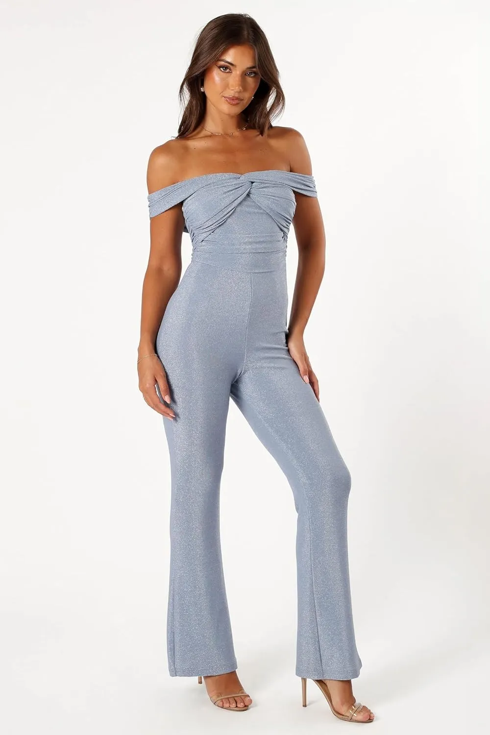 Petal & Pup Womens Sharnie Off Shoulder Jumpsuit