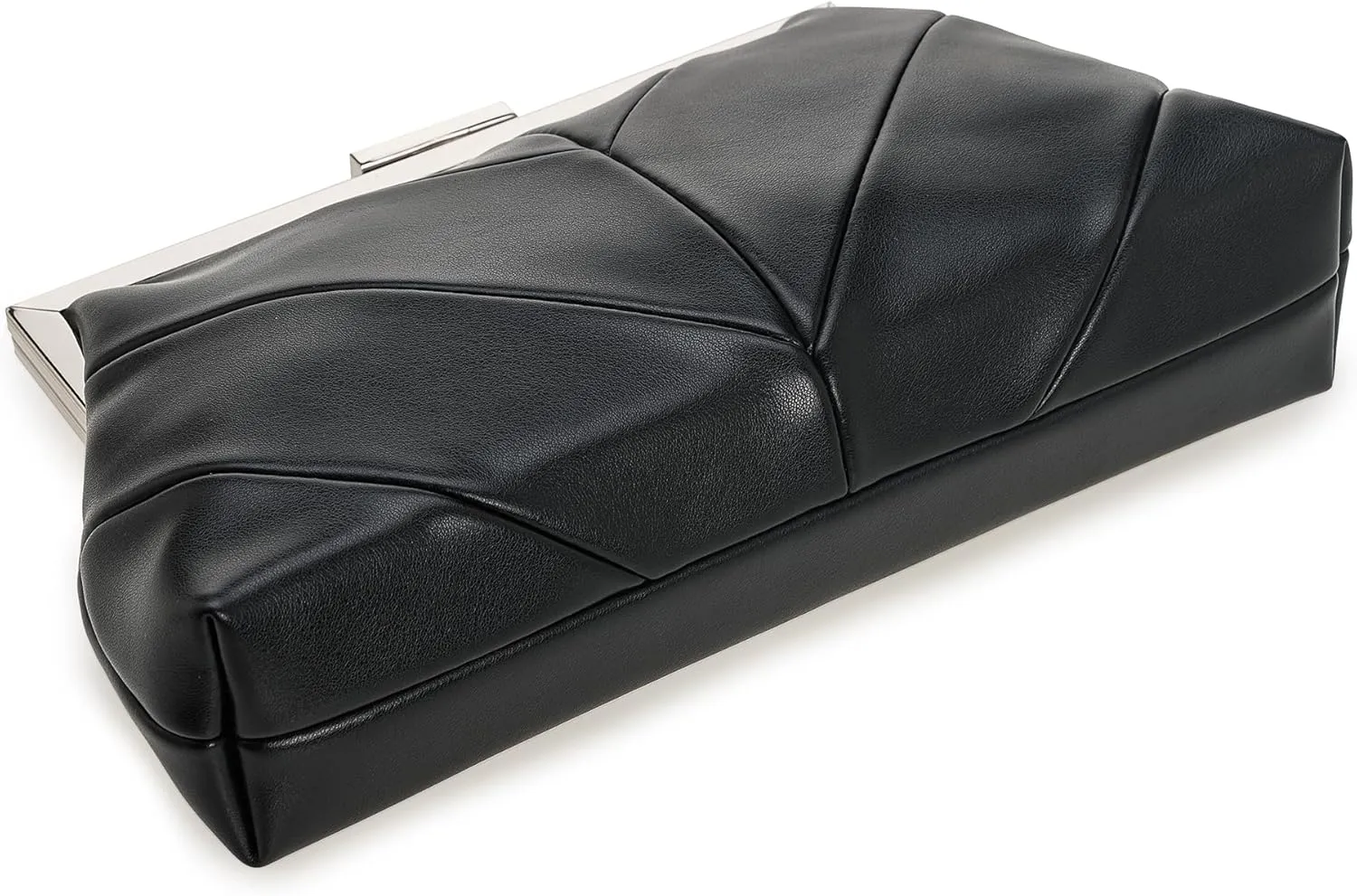 PU Clutch Purse for Women Dressy Evening Bag Formal Handbag for Wedding, Prom, Cocktail Party