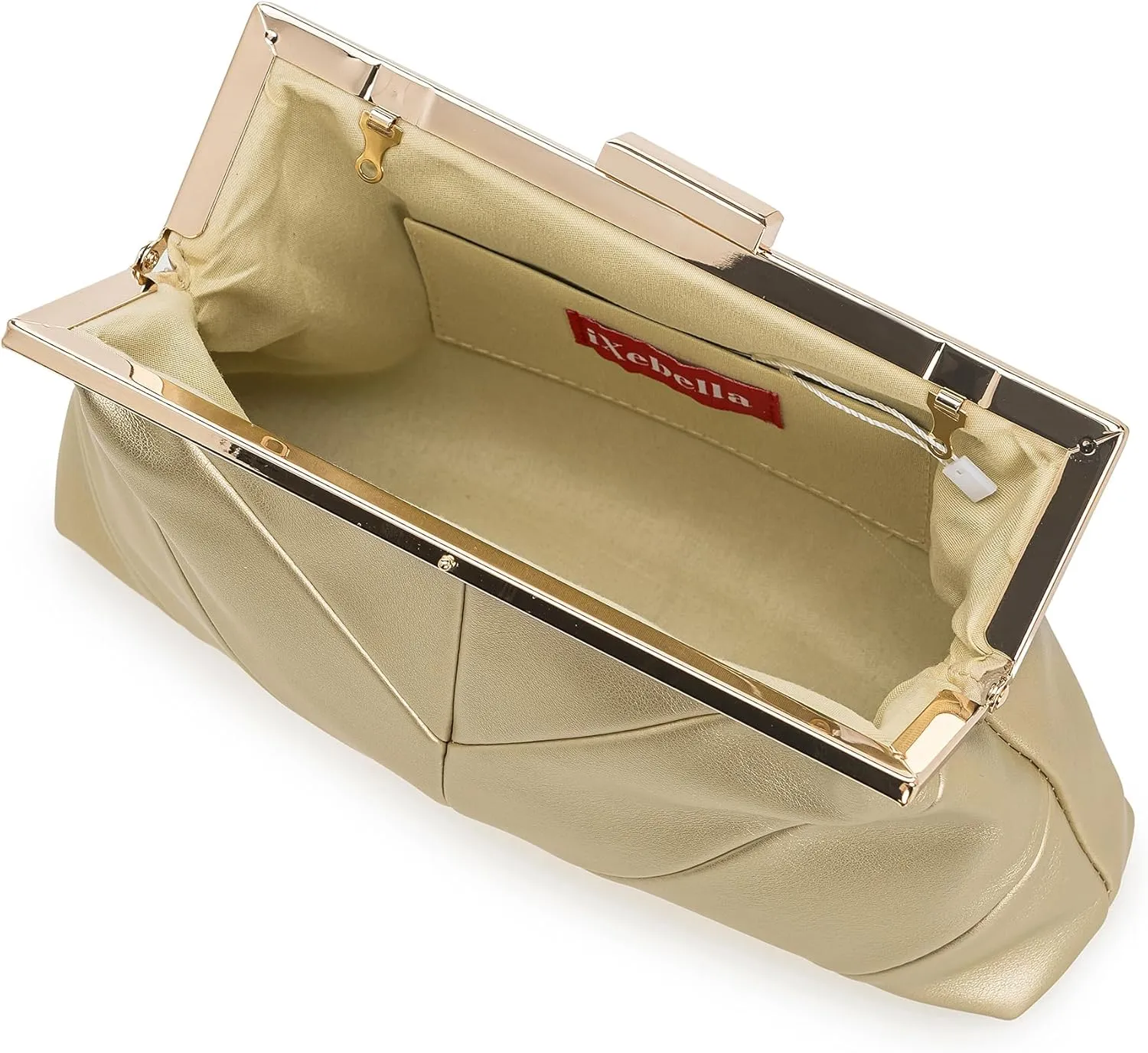 PU Clutch Purse for Women Dressy Evening Bag Formal Handbag for Wedding, Prom, Cocktail Party