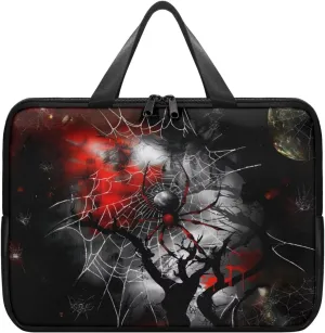 PU Leather Print Laptop Bag Computer Carrying Case Fits Laptop and Tablet, Sleek Design