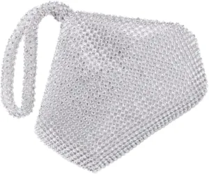 Rhinestone Clutch Purse Evening Handbags for Women Change Bag Phone Bag Features