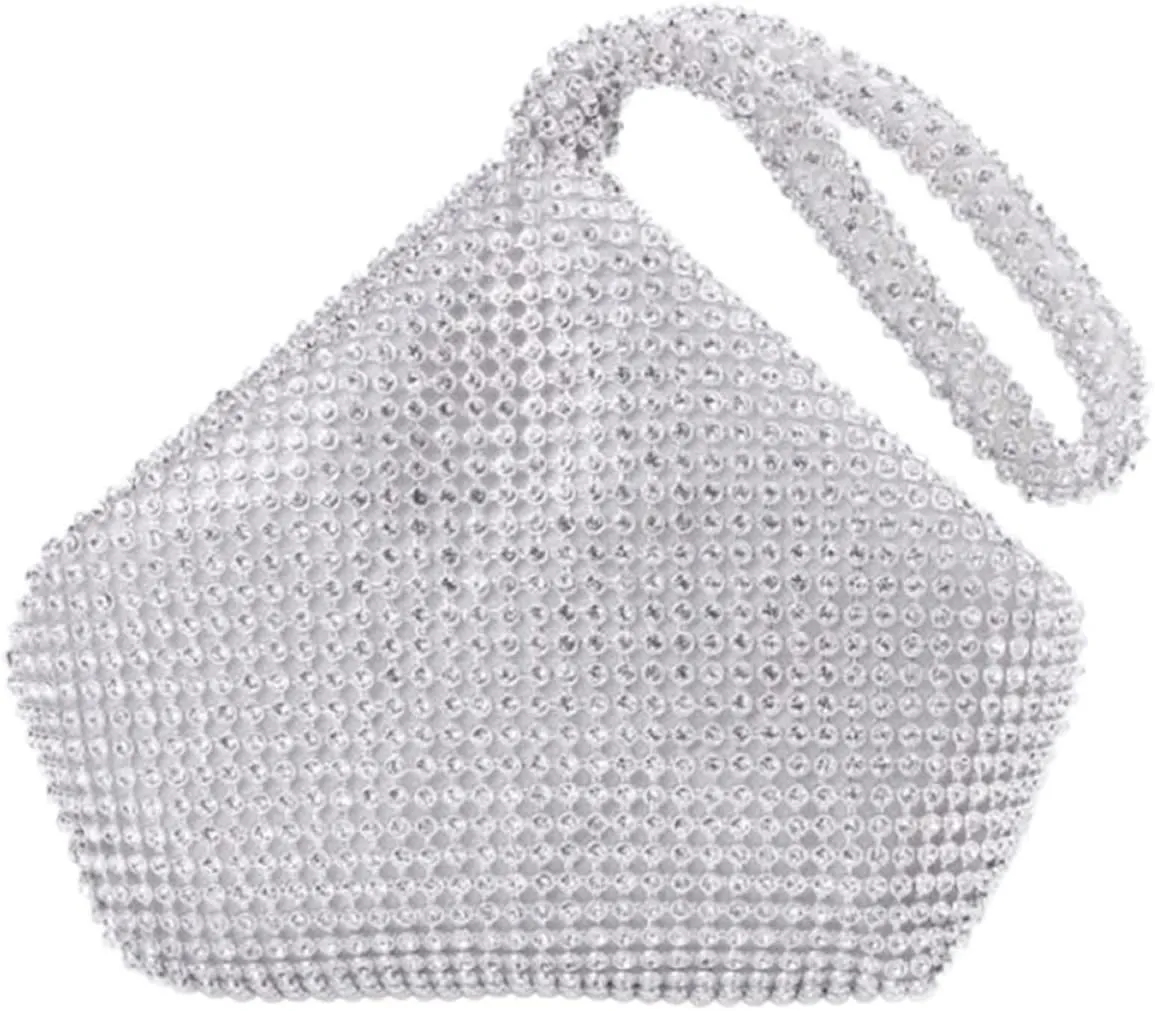 Rhinestone Handbag for Women Multipurpose Coin Bag & Cell Phone Purse for Parties & Evenings Stylish Clutch Wallet