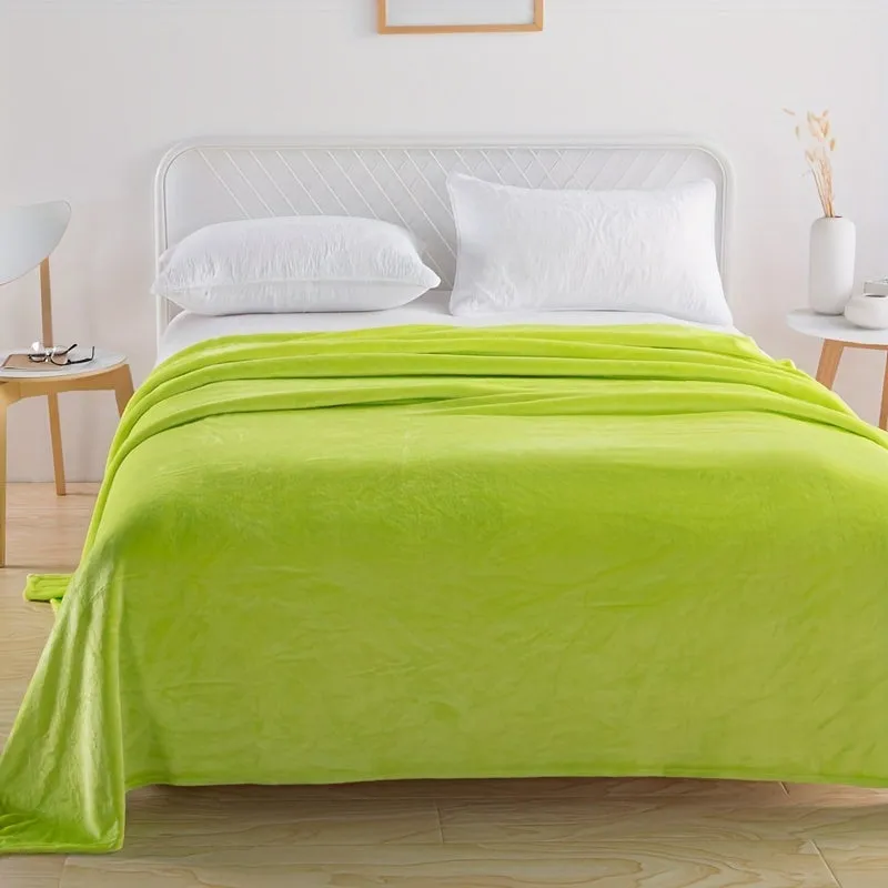Soft Velvet Throw Blanket for Couch or Bed