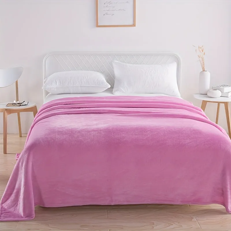 Soft Velvet Throw Blanket for Couch or Bed