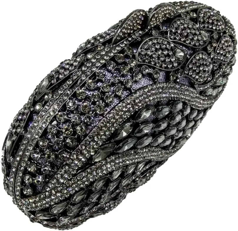 Sparkly Clutch Purses for Women Glittering Rhinestone Handbags Wedding Guest Bridal Evening Bag