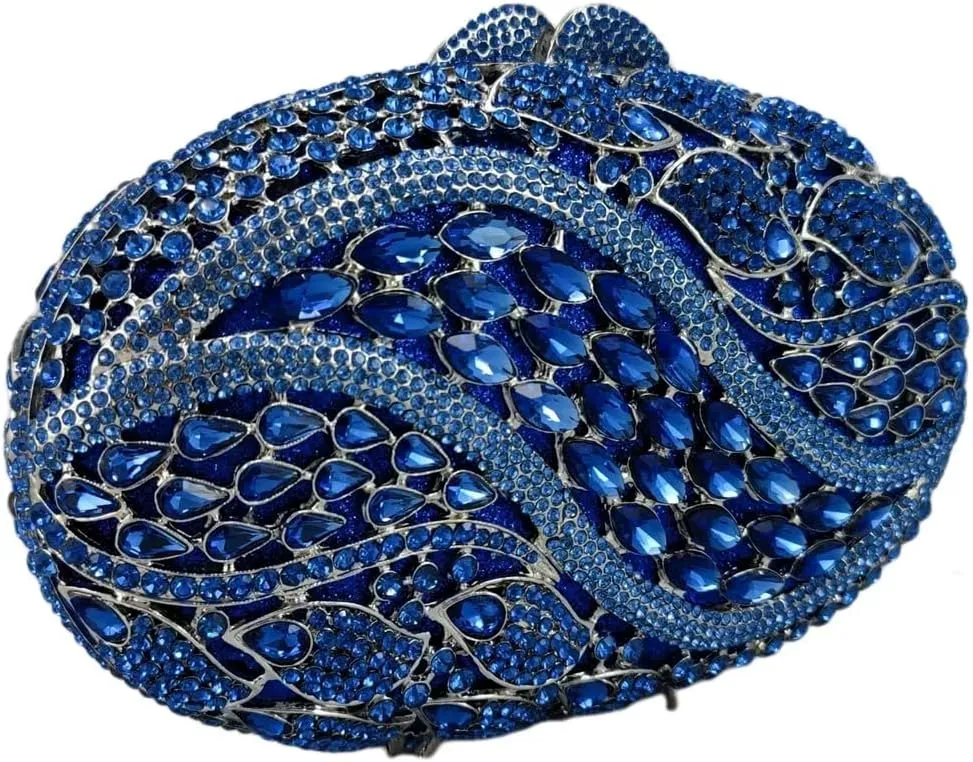 Sparkly Clutch Purses for Women Glittering Rhinestone Handbags Wedding Guest Bridal Evening Bag