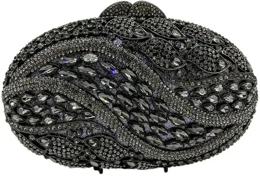 Sparkly Clutch Purses for Women Glittering Rhinestone Handbags Wedding Guest Bridal Evening Bag