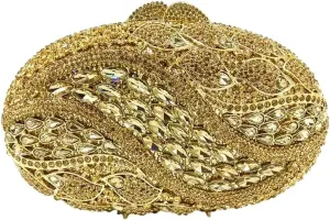 Sparkly Clutch Purses for Women Glittering Rhinestone Handbags Wedding Guest Bridal Evening Bag