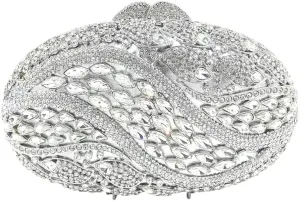 Sparkly Clutch Purses for Women Glittering Rhinestone Handbags Wedding Guest Bridal Evening Bag