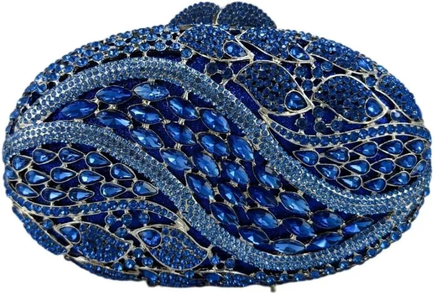Sparkly Clutch Purses for Women Glittering Rhinestone Handbags Wedding Guest Bridal Evening Bag
