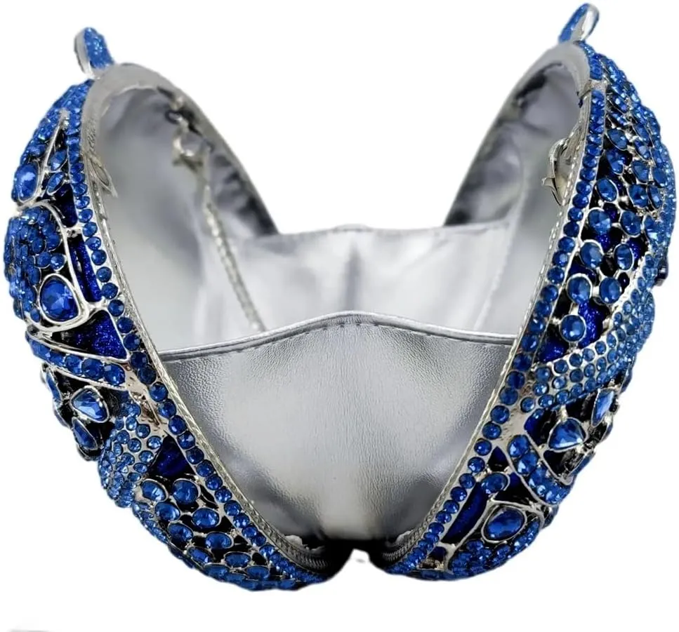 Sparkly Clutch Purses for Women Glittering Rhinestone Handbags Wedding Guest Bridal Evening Bag