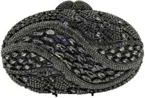 Sparkly Clutch Purses for Women Glittering Rhinestone Handbags Wedding Guest Bridal Evening Bag