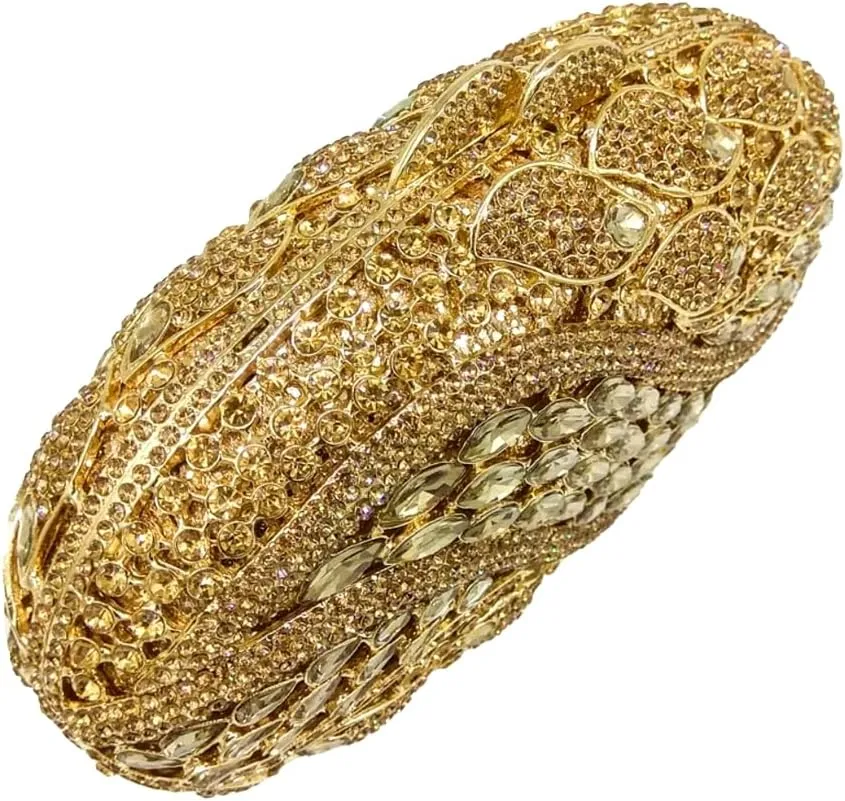 Sparkly Clutch Purses for Women Glittering Rhinestone Handbags Wedding Guest Bridal Evening Bag