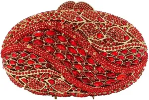 Sparkly Clutch Purses for Women Glittering Rhinestone Handbags Wedding Guest Bridal Evening Bag