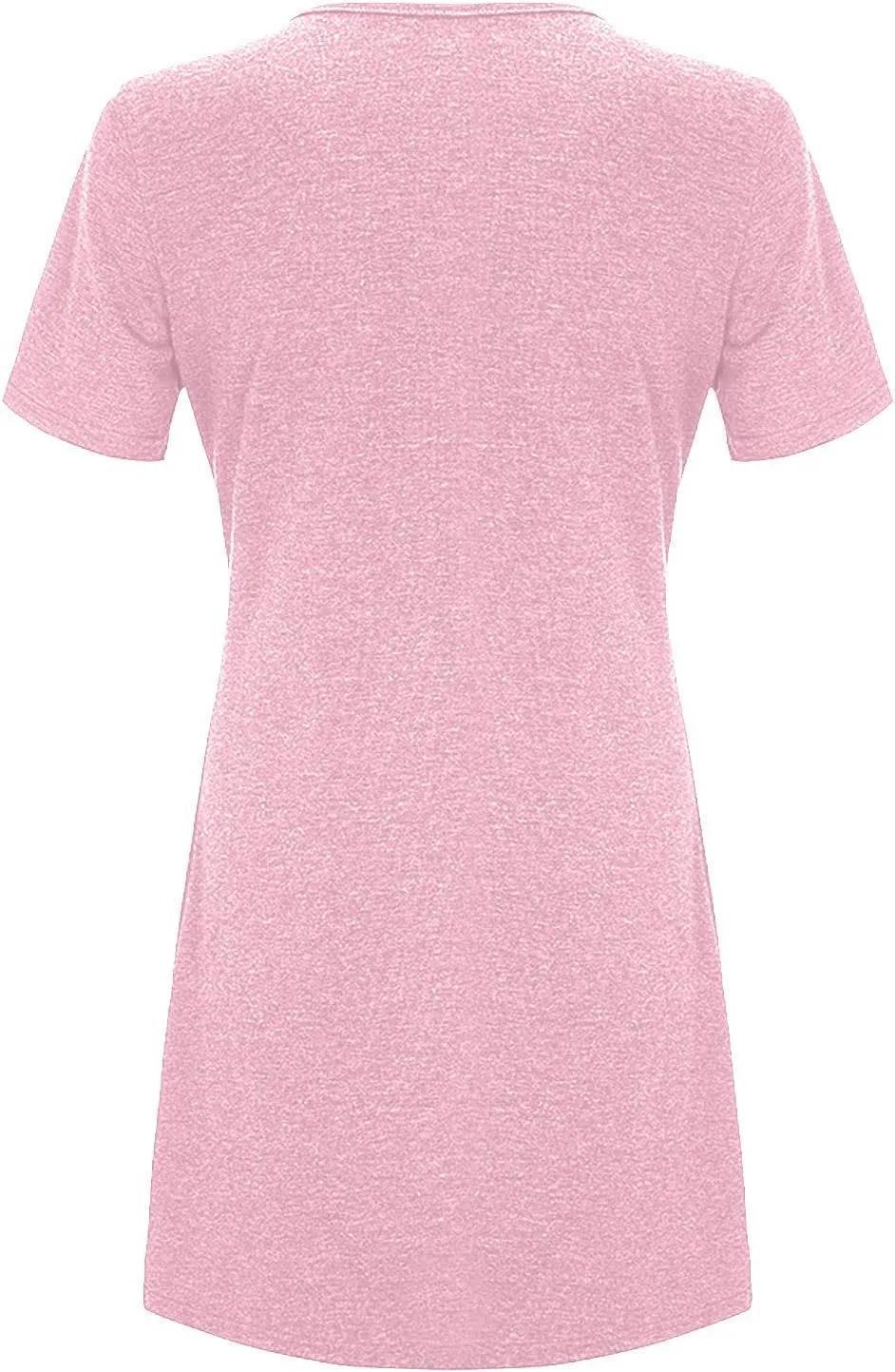 Summer Dresses for Women 2024 Casual Short Sleeve Beach Sundresses Casual Crewneck Loose Swing Dress