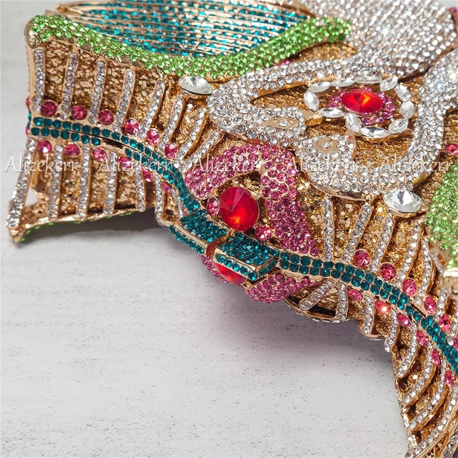 Swan Shaped Rhinestone Evening Bags Women Gorgeous Diamond Metal Clutch Purses And Handbags Wedding Party