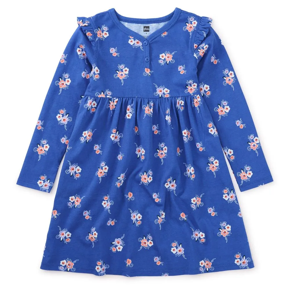 Tea Ruffle Henley Twirl Dress WP