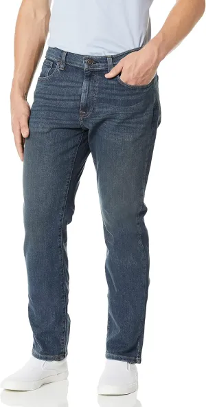Tommy Hilfiger Men's Straight Fit Stretch Jeans