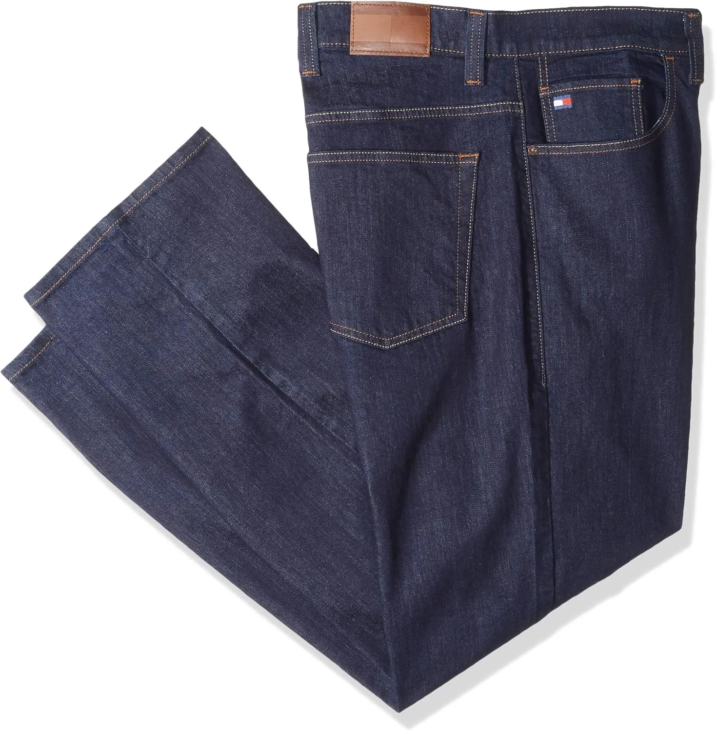 Tommy Hilfiger Men's Straight Fit Stretch Jeans