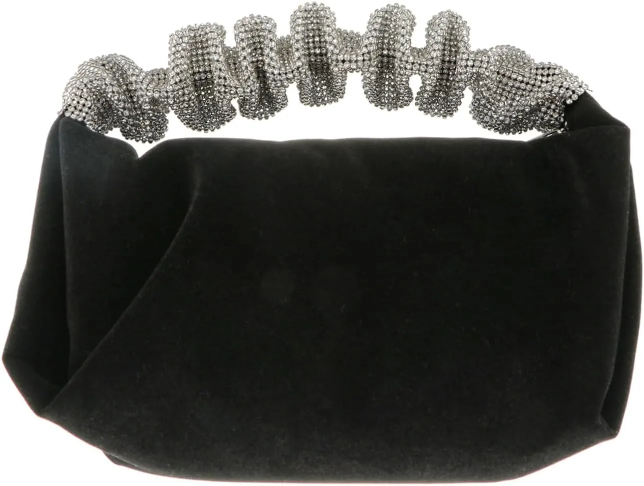 Velvet Dinner Bag Evening Bag for Women Rhinestone Clutch Purse for Wedding Party