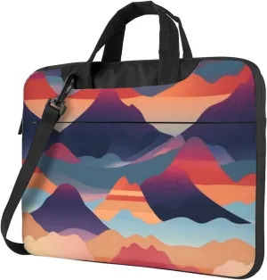Volcano Bloom Sleek 13-15.6 Inch Laptop Bag For Man And Women, Computer Messenger Bag, Trendy Shoulder Strap Design