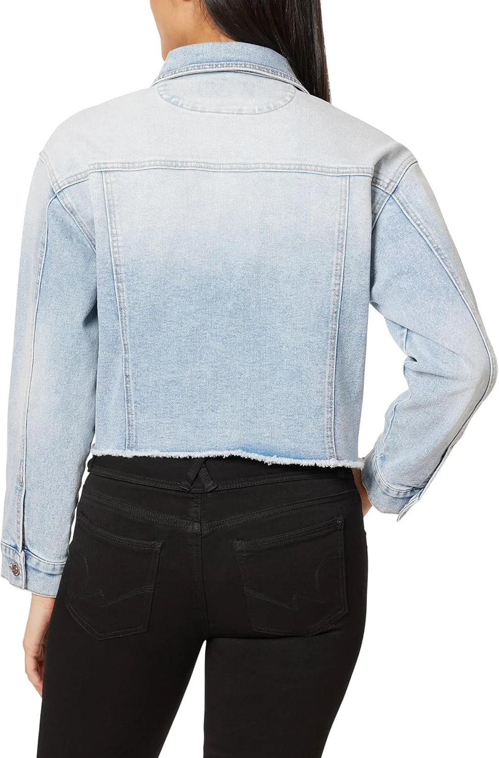 WallFlower Women's Dreamer Denim Jackets Juniors (Standard and Plus)